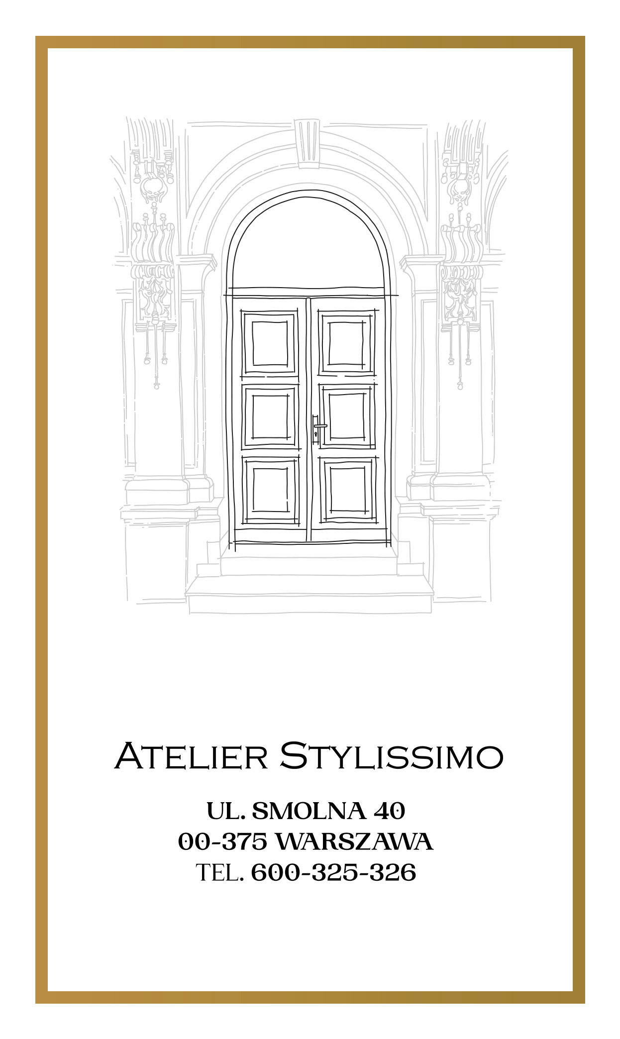 Atelier Stylissimo ul. Smolna 40, 00-375 Warszawa, tel. 600-325-326